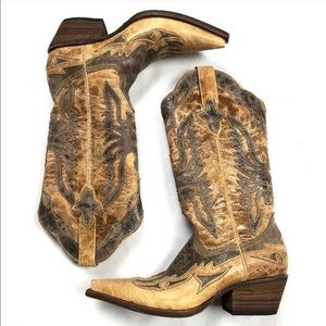 Steve Madden Lorredo Cowboy Boots